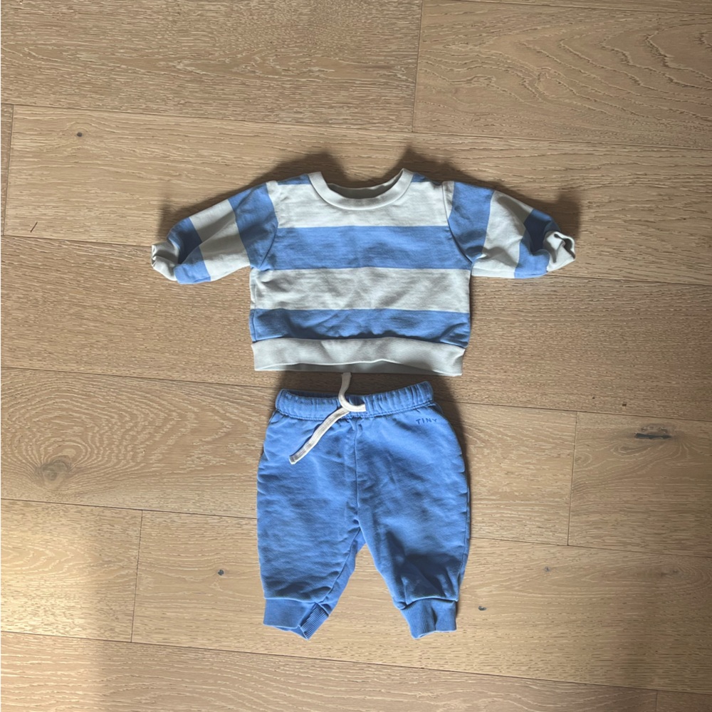 6 Month Sweatshirt and Sweatpants Matching Set